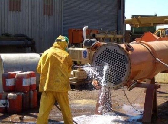 Equipment Repair & Maintenance Such as Heat exchangers Hydro-Jet Cleaning